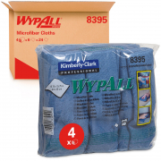 8395  WypAll Микрофибра - Сложенная / Синий /40 x 40 cm   (1 пачка  x 6 листов)